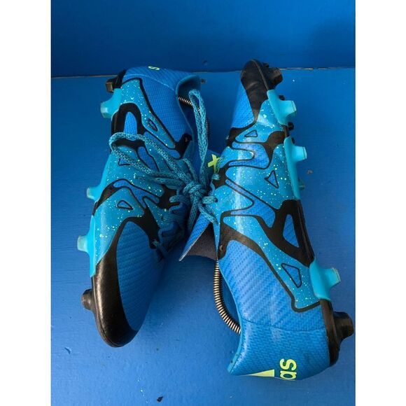 ADIDAS B32772 MENS BLUE FOOTBALL/SOCCER CLEATS SHOES SIZE US 10.5 - Picture 8 of 16